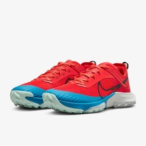 Nike Air Zoom Terra Kiger 8 Trail Running Shoe Red Blue DH0649-600 Men Size 11.5
